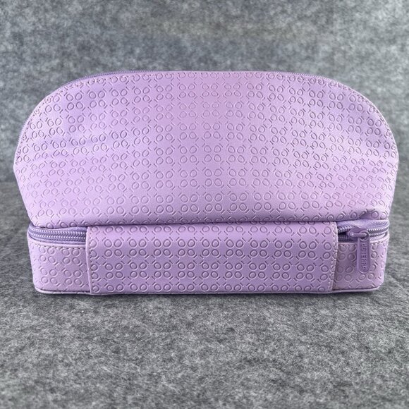 doTERRA Deluxe Essential Oils Zipper Carrying Travel Case Lavender Hard Bottom - Picture 4 of 7